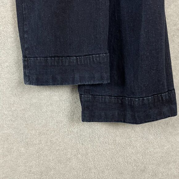 Ann Taylor Loft Women's Original Trousers Size 6 Mid Rise Dark Wash - Picture 5 of 11